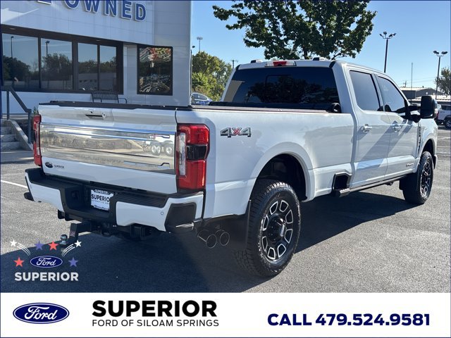 Used 2024 Ford F350 Platinum w/ Snow Plow Prep Package AWD/4WD image 3