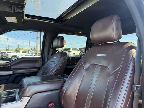 Used 2017 Ford F350 Platinum w/ Platinum Ultimate Package AWD/4WD image 11