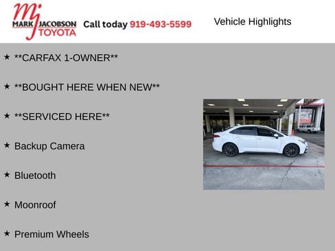 Used 2023 Toyota Corolla XSE FWD image 6