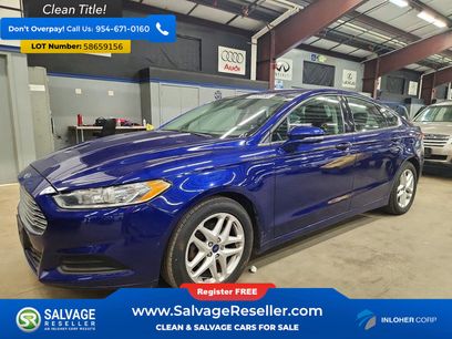 Used 2016 Ford Fusion SE