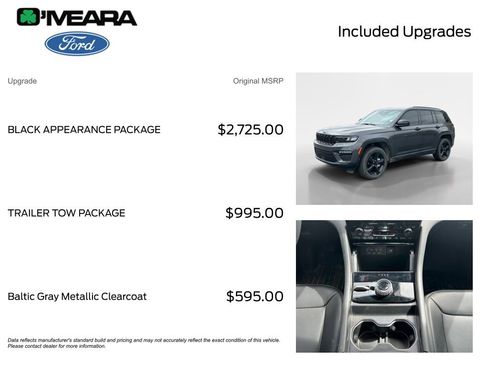 Used 2025 Jeep Grand Cherokee Limited w/ Black Appearance Package AWD/4WD image 4