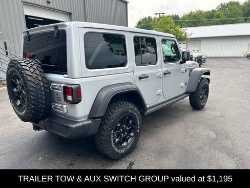 Certified 2023 Jeep Wrangler Unlimited w/ Cold Weather Group AWD/4WD image 3