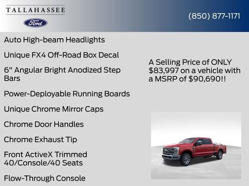 New 2026 Ford F250 Lariat w/ Lariat Ultimate Package image 33