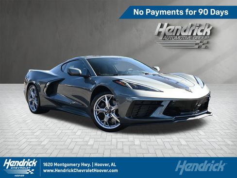 Used 2023 Chevrolet Corvette Stingray Preferred Cpe w/ Z51 Performance Package RWD image 1