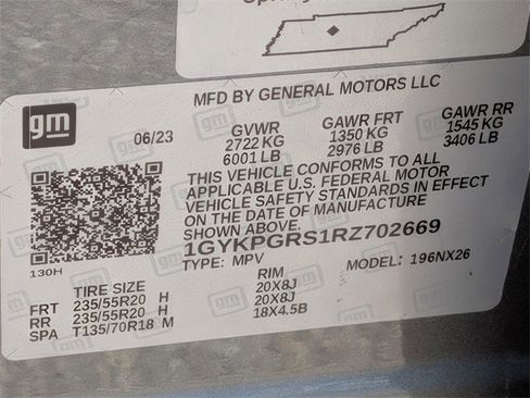 Certified 2024 Cadillac XT6 Sport w/ LPO, Floor Liner Package image 30