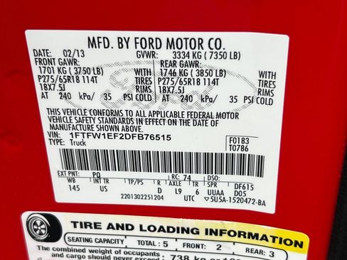 Used 2013 Ford F150 XLT w/ XLT Chrome Pkg image 21