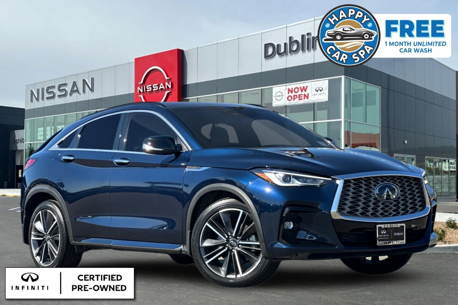 Certified 2023 INFINITI QX55 Luxe w/ Cargo Package AWD/4WD image 1