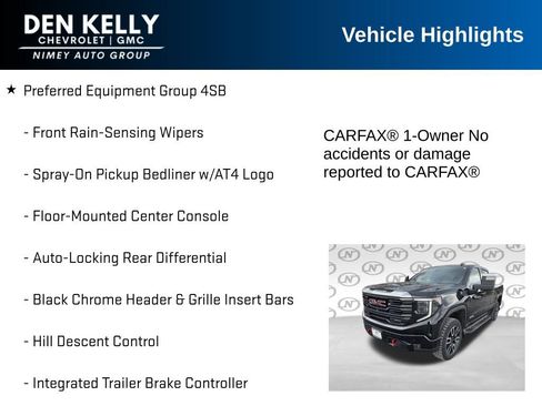 Used 2024 GMC Sierra 1500 AT4 w/ Technology Package AWD/4WD image 16