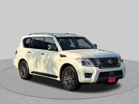 Used 2019 Nissan Armada Platinum w/ Captain's Chairs Package RWD image 7