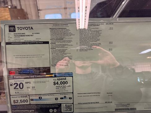 New 2026 Toyota Sequoia Platinum image 33