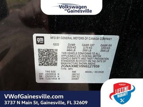 Used 2022 Chevrolet Equinox RS w/ RS Leather Package image 31