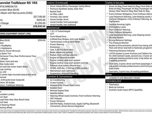 Used 2024 Chevrolet TrailBlazer RS FWD image 11
