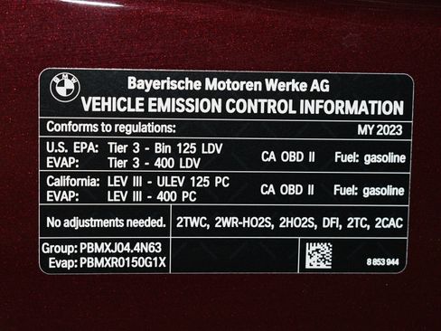 Used 2023 BMW M850i xDrive Convertible w/ Driving Assistance Package AWD/4WD image 94