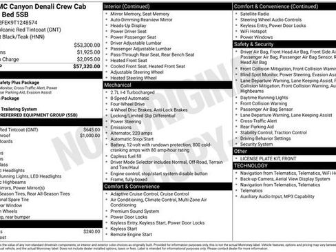 New 2026 GMC Canyon Denali AWD/4WD image 28