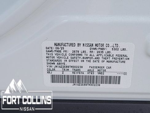 New 2026 Nissan Leaf Platinum+ w/ Cargo Package (Platinum+) image 14