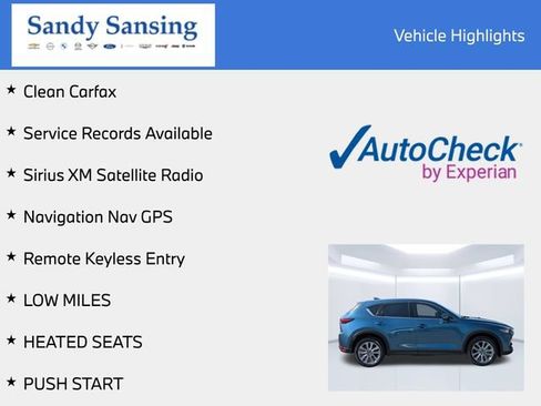 Used 2021 MAZDA CX-5 Grand Touring FWD image 7