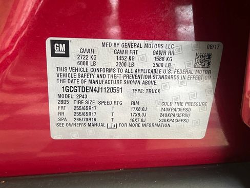Used 2018 Chevrolet Colorado Z71 AWD/4WD image 45