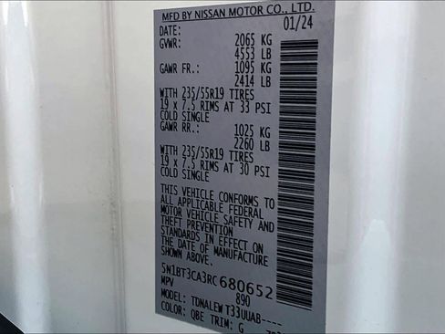 Certified 2024 Nissan Rogue SL w/ SL Premium Package image 33