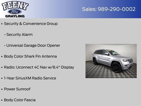 Used 2019 Jeep Grand Cherokee Laredo AWD/4WD image 26