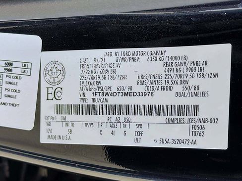 Used 2021 Ford F450 Lariat w/ Lariat Ultimate Package AWD/4WD image 41