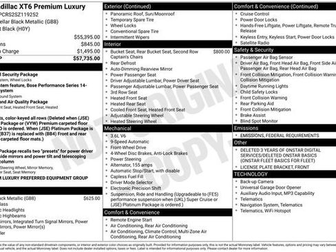 Used 2025 Cadillac XT6 Premium Luxury image 5