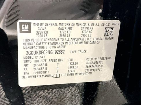 Used 2017 Chevrolet Silverado 1500 LTZ Z71 w/ Midnight Edition image 35