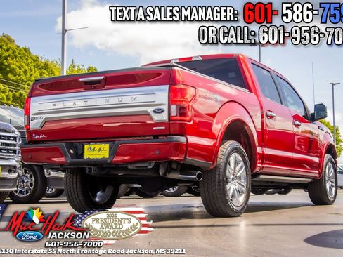 Certified 2019 Ford F150 Platinum w/ Equipment Group 701A Luxury image 6