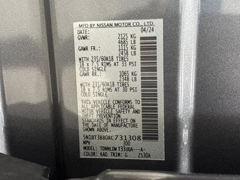 Used 2024 Nissan Rogue SV image 34