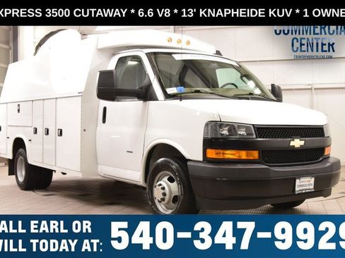 Used 2023 Chevrolet Express 3500 w/ Power Convenience Package RWD image 1