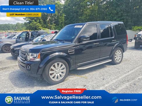 Used 2016 Land Rover LR4 AWD/4WD image 1