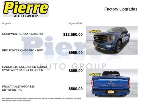 Used 2022 Ford F150 Tremor w/ Equipment Group 402A High AWD/4WD image 13