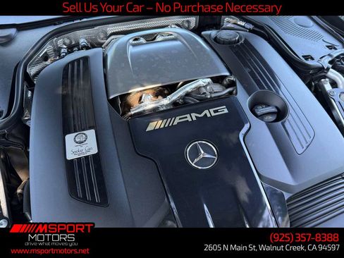 Used 2022 Mercedes-Benz SL 55 AMG 4MATIC w/ AMG Night Package II image 37