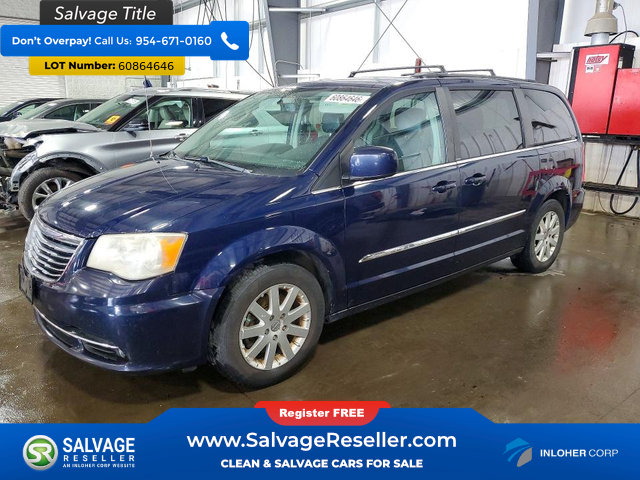 Used 2012 Chrysler Town & Country Touring w/ Entertainment Group #1 FWD image 1