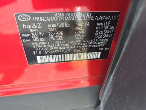 Used 2020 Hyundai Santa Fe Limited FWD image 33
