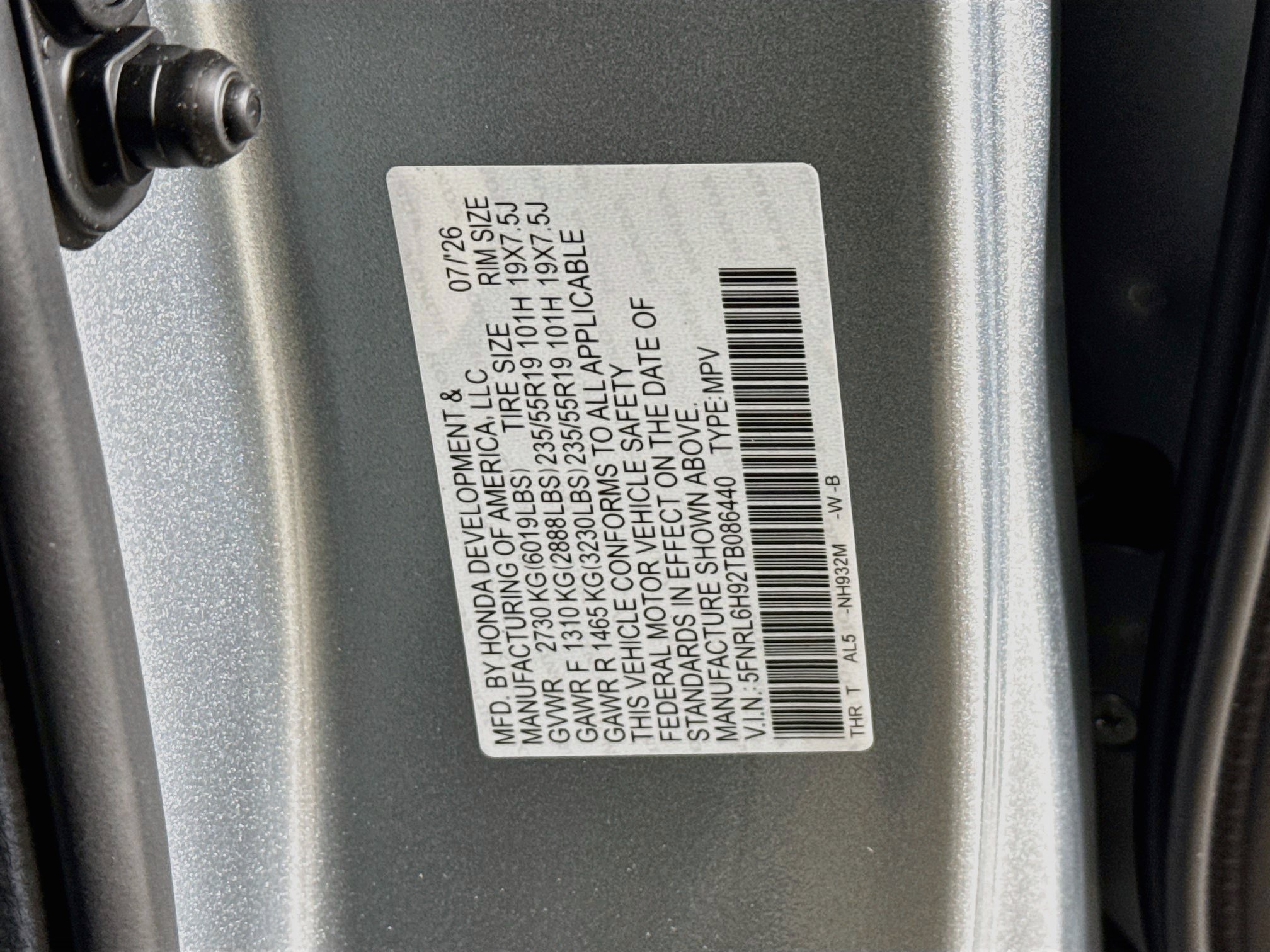 New 2026 Honda Odyssey Elite image 41