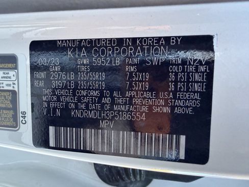 Used 2023 Kia Sorento SX Prestige image 48