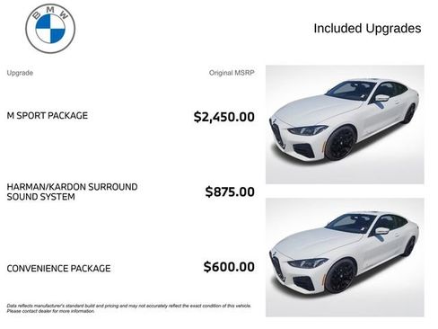 Used 2026 BMW 430i xDrive Coupe w/ M Sport Package AWD/4WD image 3