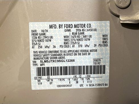 Used 2025 Lincoln Aviator Reserve w/ Equipment Group 201A AWD/4WD image 35