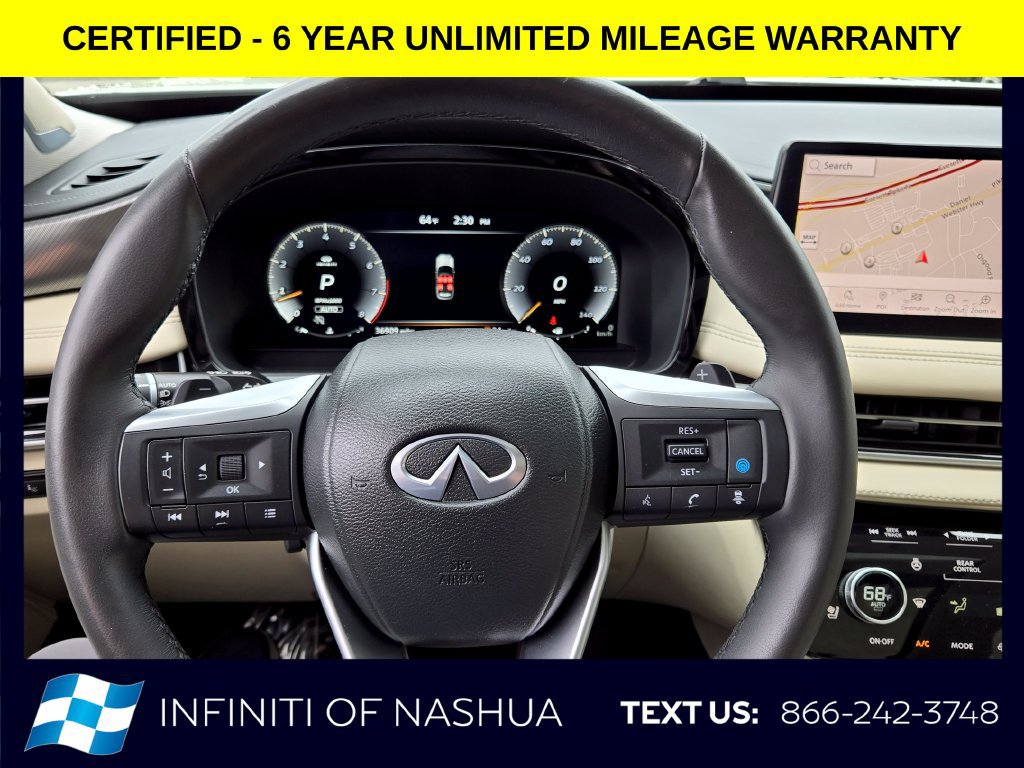 Certified 2023 INFINITI QX60 Luxe w/ Vision Package AWD/4WD image 24