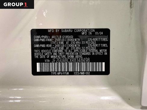 Used 2024 Subaru Crosstrek 2.0i AWD/4WD image 33