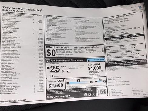 New 2026 BMW X5 xDrive40i image 19
