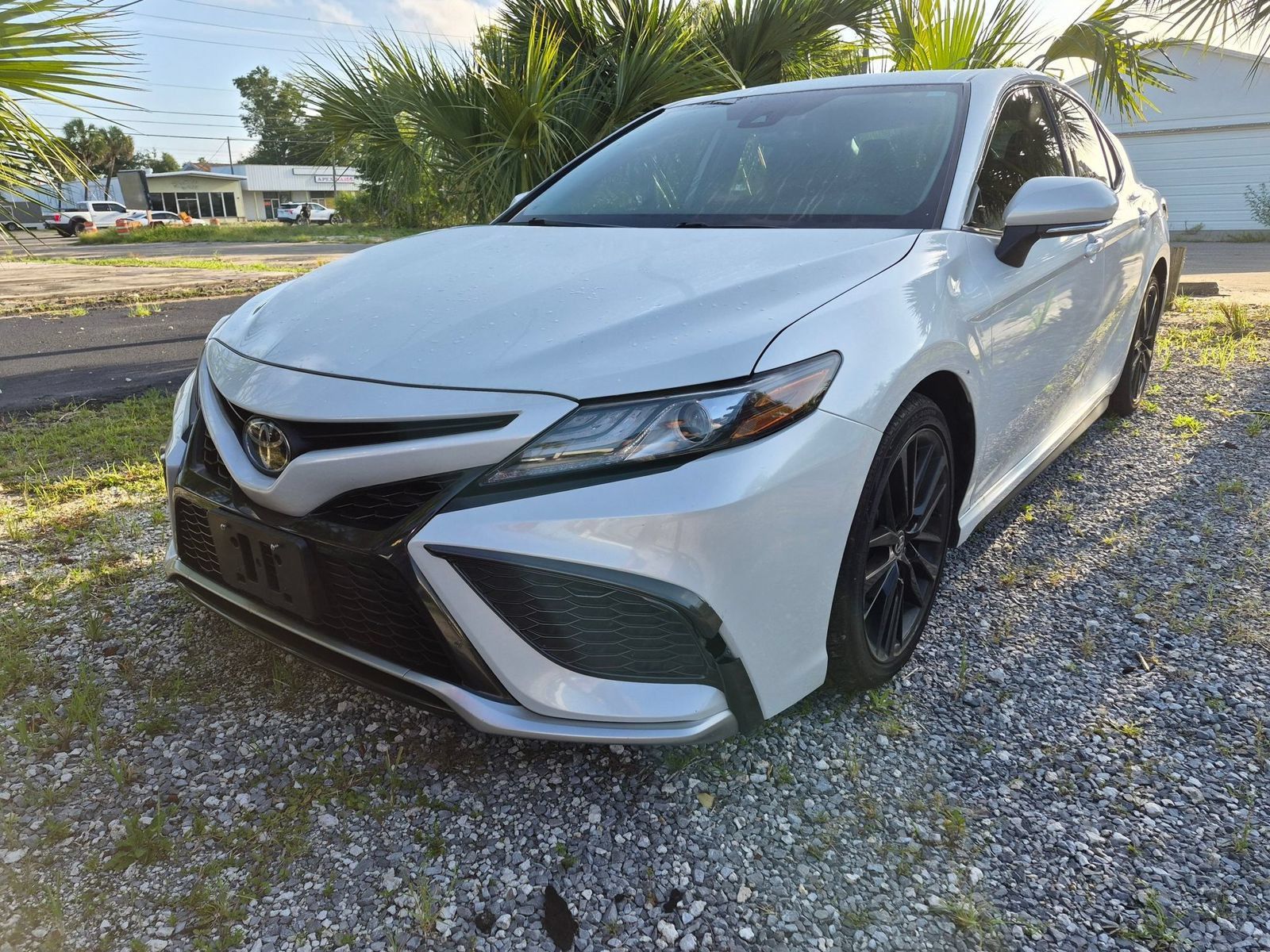 Used 2021 Toyota Camry XSE w/ Blackout Package (TMS) FWD image 1