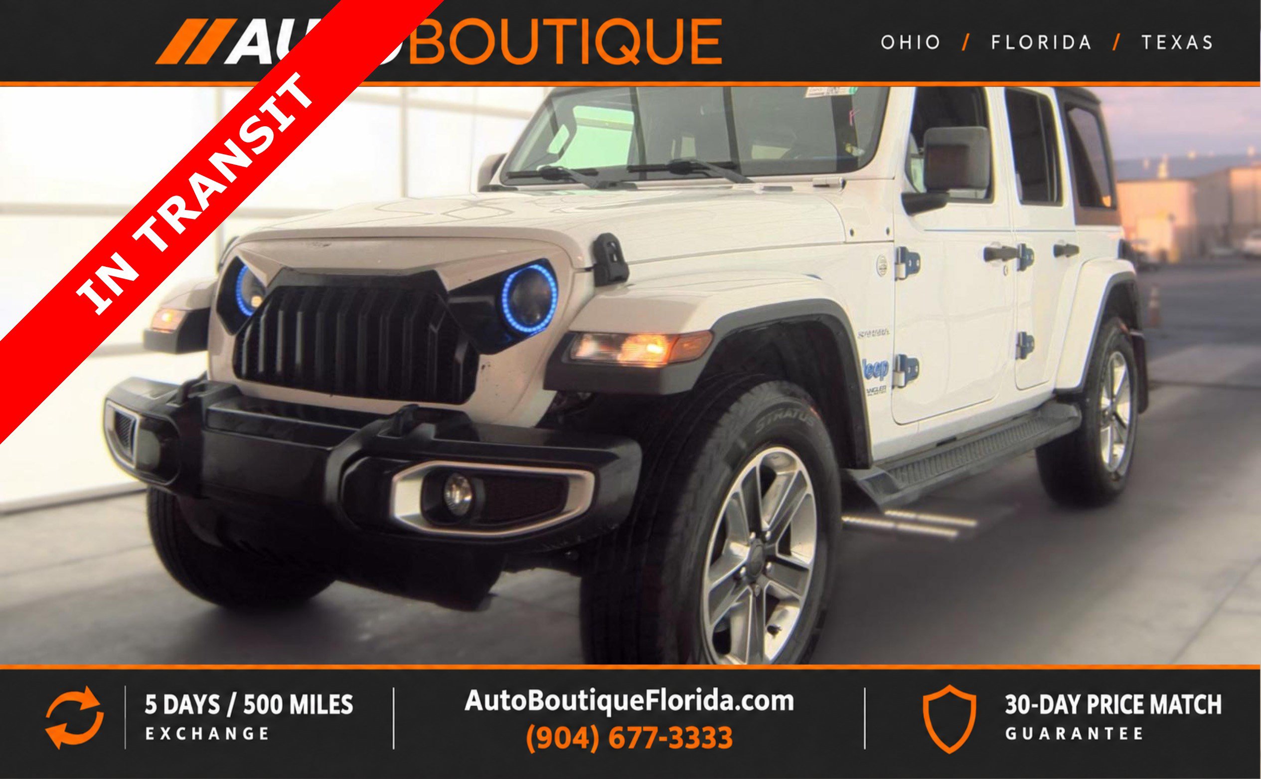 Used 2019 Jeep Wrangler Unlimited Sahara AWD/4WD image 1