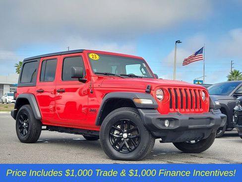 Used 2023 Jeep Wrangler Sport S image 1
