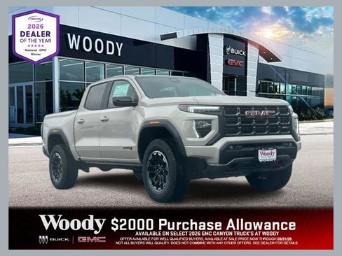 New 2026 GMC Canyon AT4 w/ Technology Plus Package AWD/4WD image 1