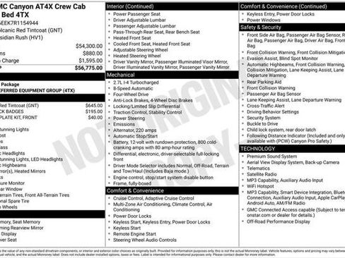 Used 2024 GMC Canyon AT4X AWD/4WD image 2