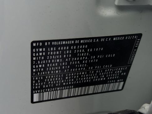 New 2026 Volkswagen Taos SE AWD/4WD image 27