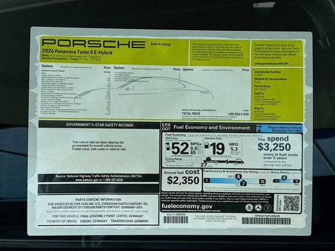 New 2026 Porsche Panamera Turbo S image 26