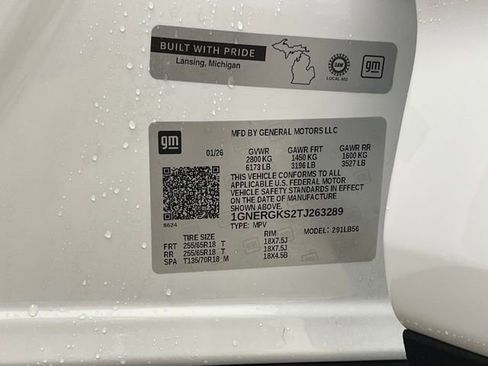 New 2026 Chevrolet Traverse LT image 23