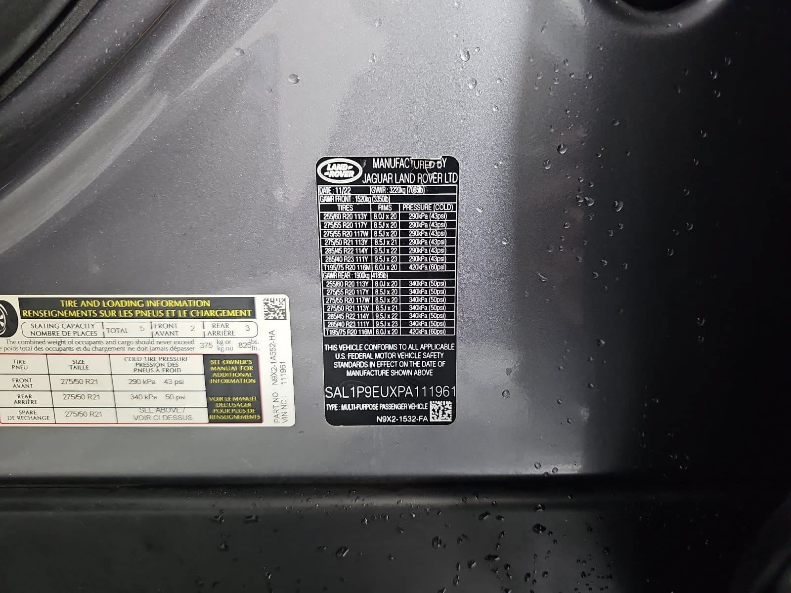 Used 2023 Land Rover Range Rover Sport SE AWD/4WD image 32